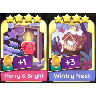 Merry & Bright + Wintry Nest Monopoly Go Golden Blitz