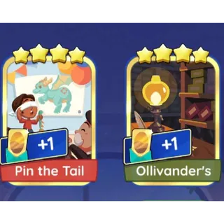 Pin the Tail + Ollivander's