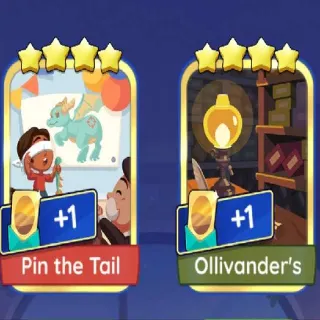 Pin the Tail + Ollivander's