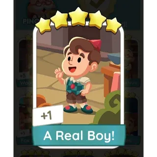 A Real Boy!