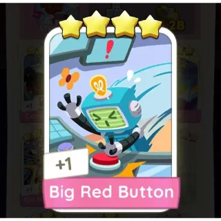 Big Red Button Monopoly Go