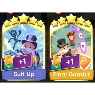 Suit Up & Final Gambit Monopoly Go Golden Blitz