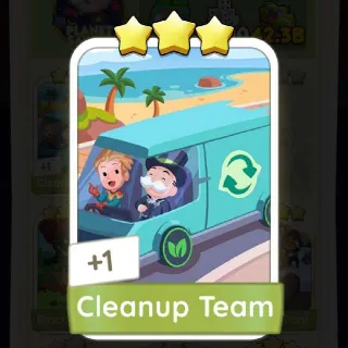 Cleanup Team Monopoly Go