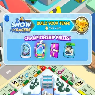 Snow Racers - 10k points per race - 1 slot