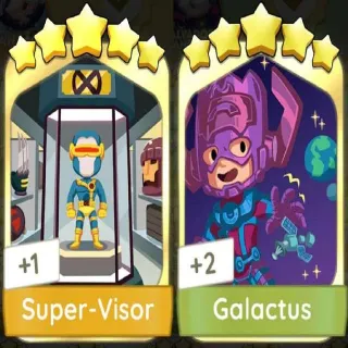 Super-Visor & Galactus Monopoly Go Golden Blitz