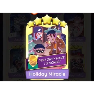 Holiday Miracle Monopoly Go Golden Blitz