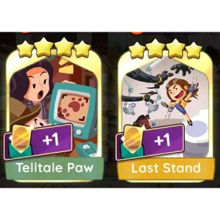 Telltale Paw & Last Stand Monopoly Go