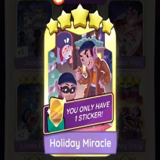 Holiday Miracle Monopoly Go Golden Blitz