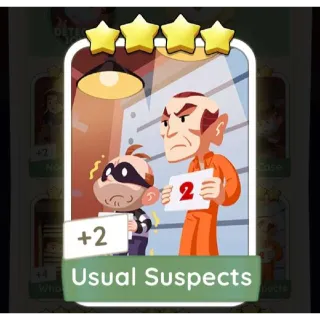 Usual Suspects Monopoly Go