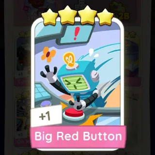 Big Red Button Monopoly Go