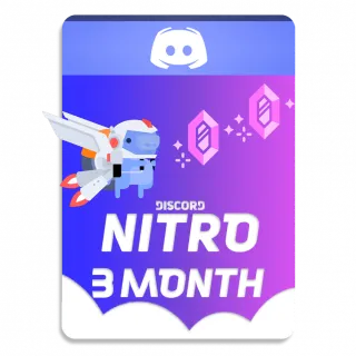 Discord Nitro 3 Months ⭐Instant delivery⭐