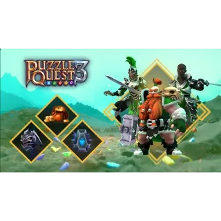 Puzzle Quest 3 Green Knight’s Gear Bundle KEY