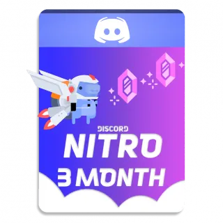 Discord Nitro 3 Months + 2 BOOSTS  ⭐ Instant delivery⭐