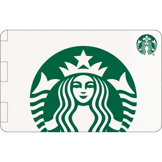 $60.00 USD Starbucks （20 × 3 or 10 × 6）
