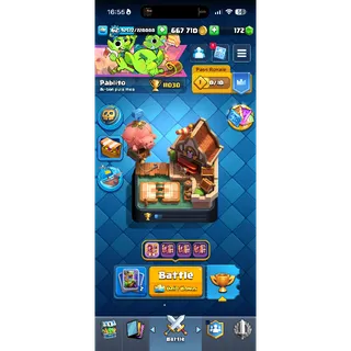 Clash royale account