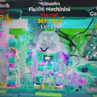Halloween Fishini Mechinini / Diggoblock