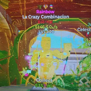 Rainbow La Crazy Combinacion x3 Traits