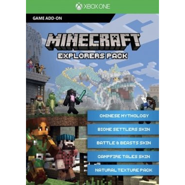 minecraft explorers pack xbox one
