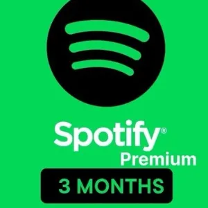 Spotify premium account 3 month