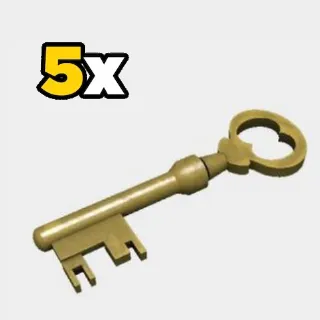 5x Mann. Co. Supply Crate Key
