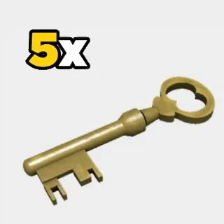 5x Mann. Co. Supply Crate Key