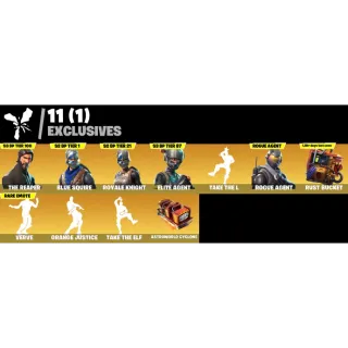 Fortnite Game Account (41 skins + The Reaper + S2 Knights + Rogue Agent + More)