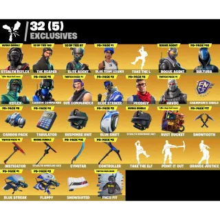Fortnite Game Account (70 Skins + The Reaper + Stealth Reflex + Reflex + Rogue Agent + Take the L + More)