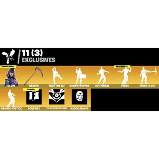 Fortnite Game Account (73 skins + GLOW + H20DELIRIOUS YT BANNER + MORE)