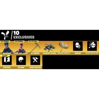 Fortnite Game Account (2 Skins + OG STW + MAKINA YOUTUBE BANNER *RARE*)