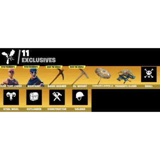 Fortnite Game Account (16 Skins + OG STW + More)