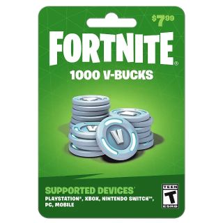 Fortnite 1000 V-bucks giftcard XBOX
