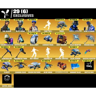 Fortnite Game Account (43 skins + The Reaper + 4x PSN SKINS + Drift + Take The L + Mako + More!)