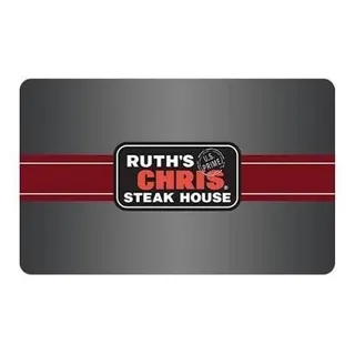 $100 USD Total Ruth Chris Gift Card (2 Codes X $50 USD)