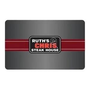 $100 USD Total Ruth Chris Gift Card (2 Codes X $50 USD)