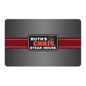 $100 USD Total Ruth Chris Gift Card (2 Codes X $50 USD)