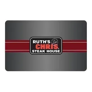 $200 USD Total Ruth Chris Gift Card (2 Codes X $100 USD)