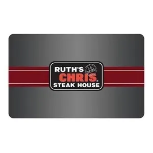 $200 USD Total Ruth Chris Gift Card (2 Codes X $100 USD)