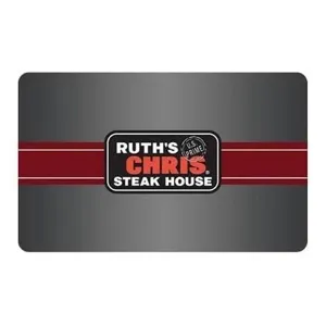 $200 USD Total Ruth Chris Gift Card (4 Codes X $50 USD)