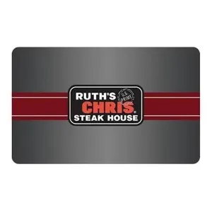 $250 USD Total Ruth Chris Gift Card (5 Codes X $50 USD)