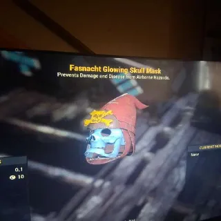 Glowing Skull Mask
