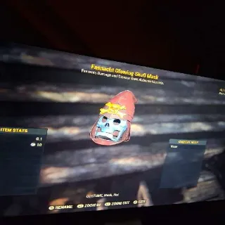 Glowing Skull Mask