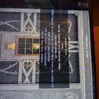 Rainbow Facet Jewel Cold