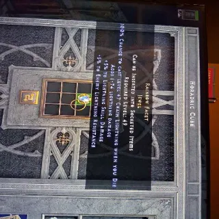 Rainbow Facet Lightning