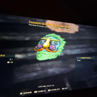 Glowing Veggie Man Mask