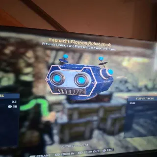 Glowing Robot