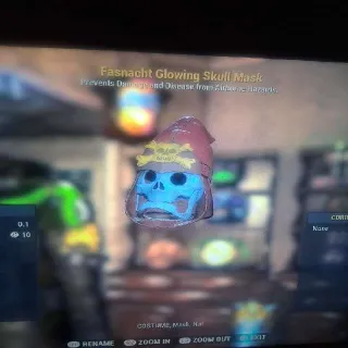 Glowing Skull