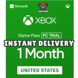 Xbox Game Pass Ultimate 1 Month USA Trial