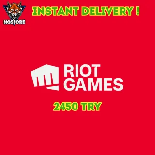 2450 TRY Riot Cash Valorant 825 VP-LOL 1005 RP