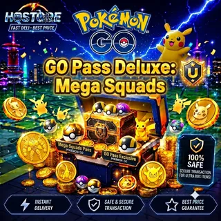 GO Pass Deluxe: Mega Squads Pokemon Go