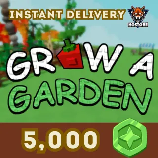 Grow A Garden: 5,000 Trade Tokens